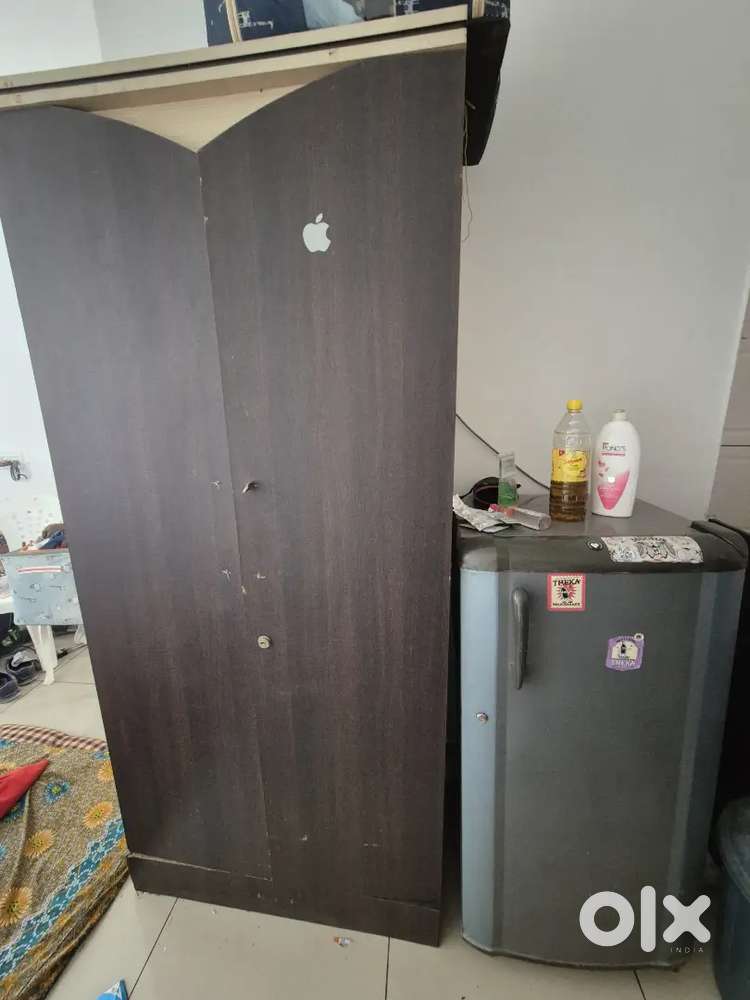 Fridge and Wardrobe
