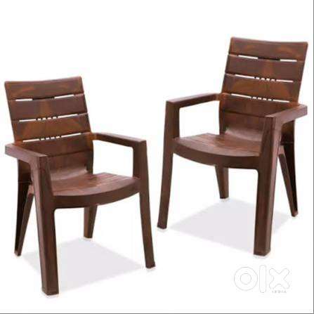 Double bed wood table chair