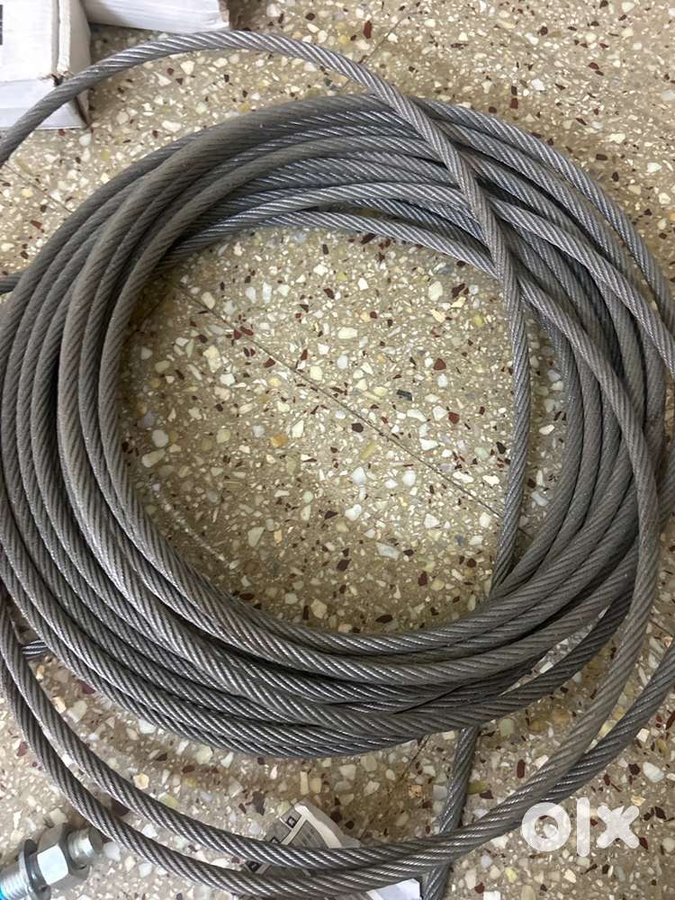 8mm x 20m Steel Wire Rope – Heavy-Duty Galvanized Cable