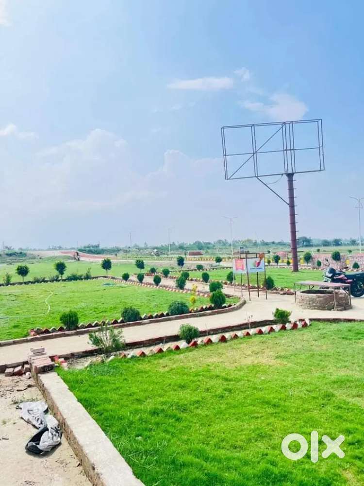 घर बनवा कर रहने योग्य जमीन लखनऊ शहर में 10%डिस्काउंट के साथ