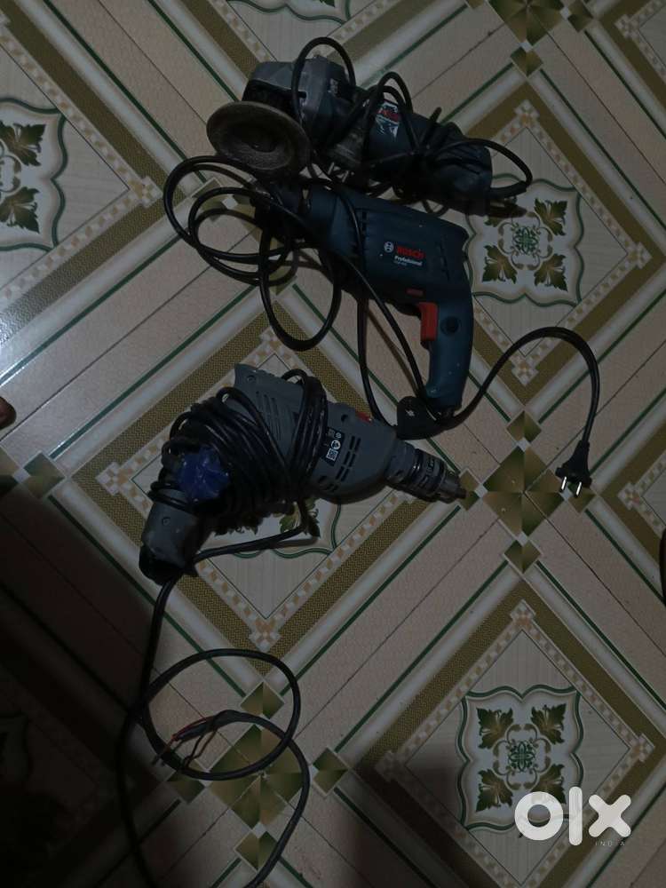 Two drill machine one galender machine