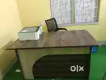 Office table and chairs