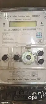 L&T 3Phase AC Watthour Meter