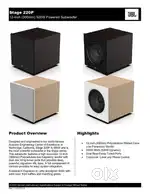 JBL Stage 220P Subwoofer available in coimbatore