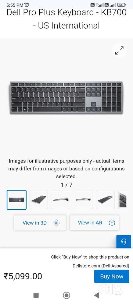 Dell computer keyboard ⌨️