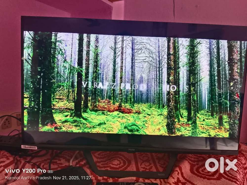 Haier 32 smart tv QLED full hd 1080q