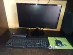 Hp desktop Samsung monitor