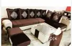 Today sale on buying sofa 8499, L type sofa 13990/-EMI bho