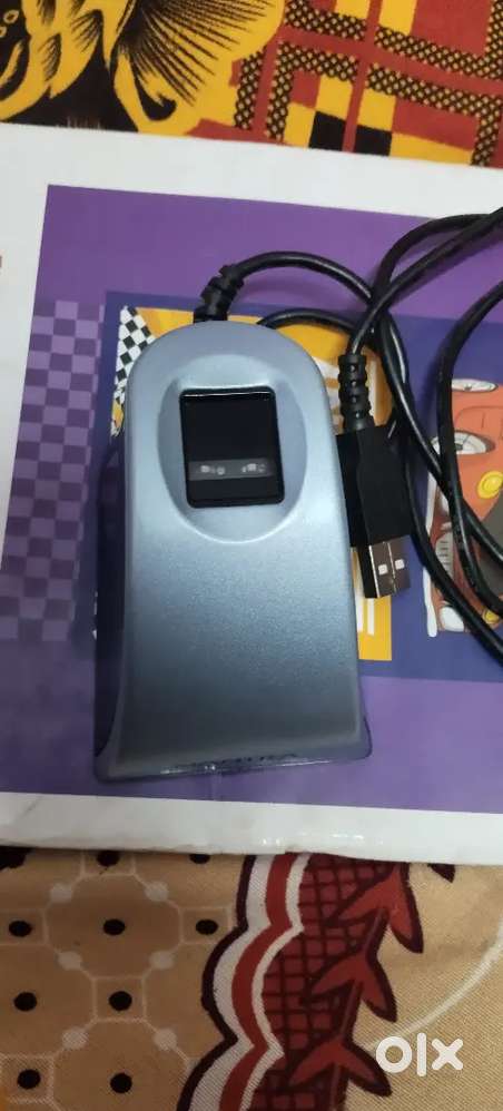 Biometric fingerprint  with mobile connector