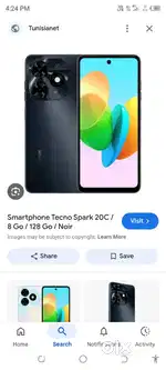 Techno spark 4 128 6000 mah battery top condition