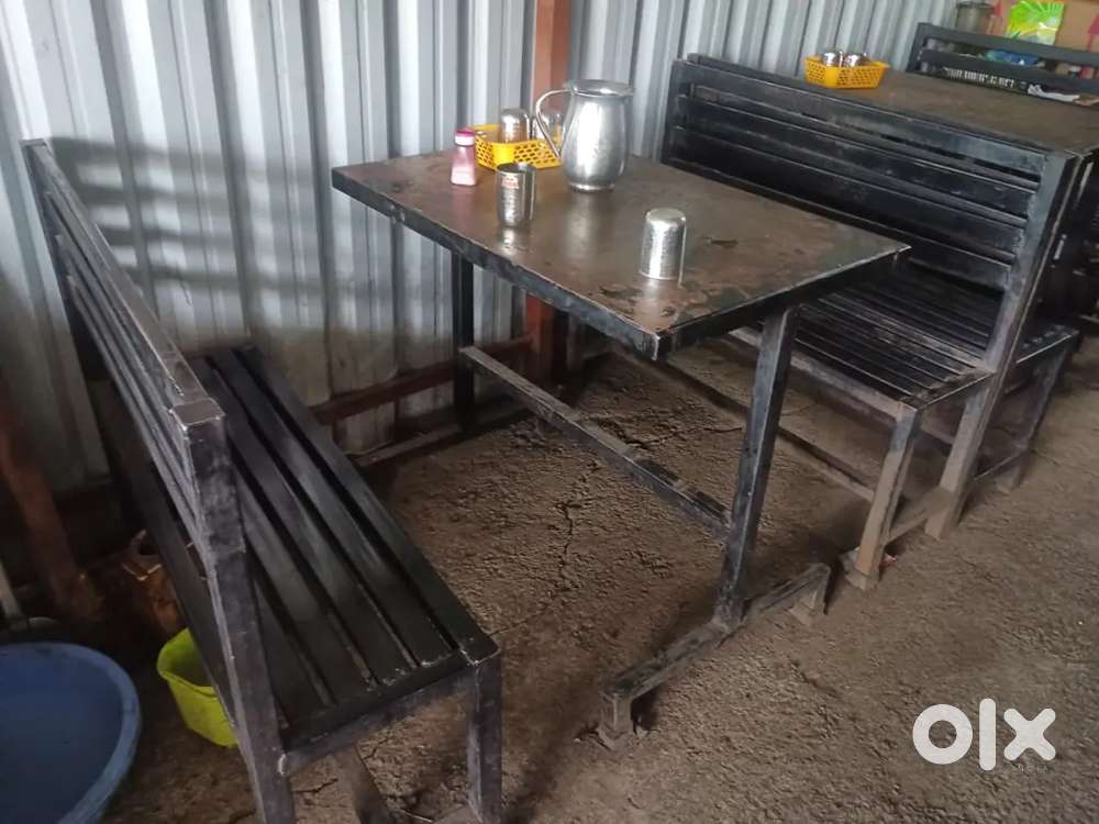 Hotel set for sale table ,chairs , fridge working heavy duty hotel set