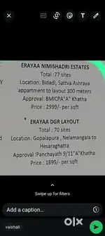 Erayya site development