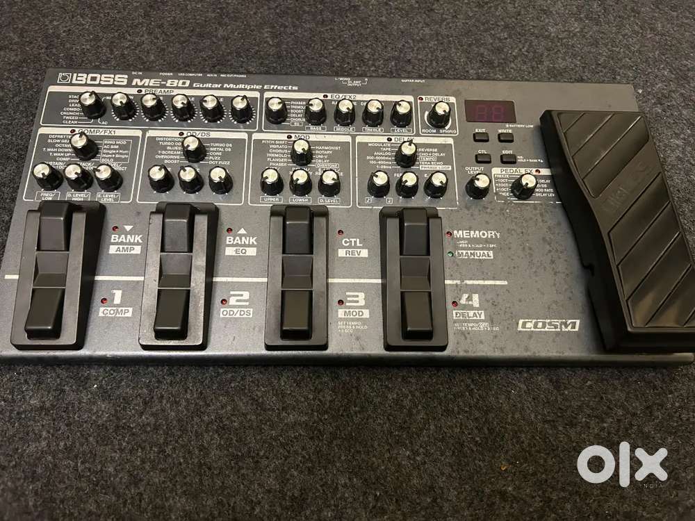 Boss Me 80 Guitar Multiple Effects