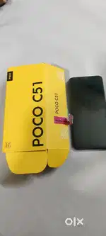 poco c51 4 GB RAM 64GB intarnal