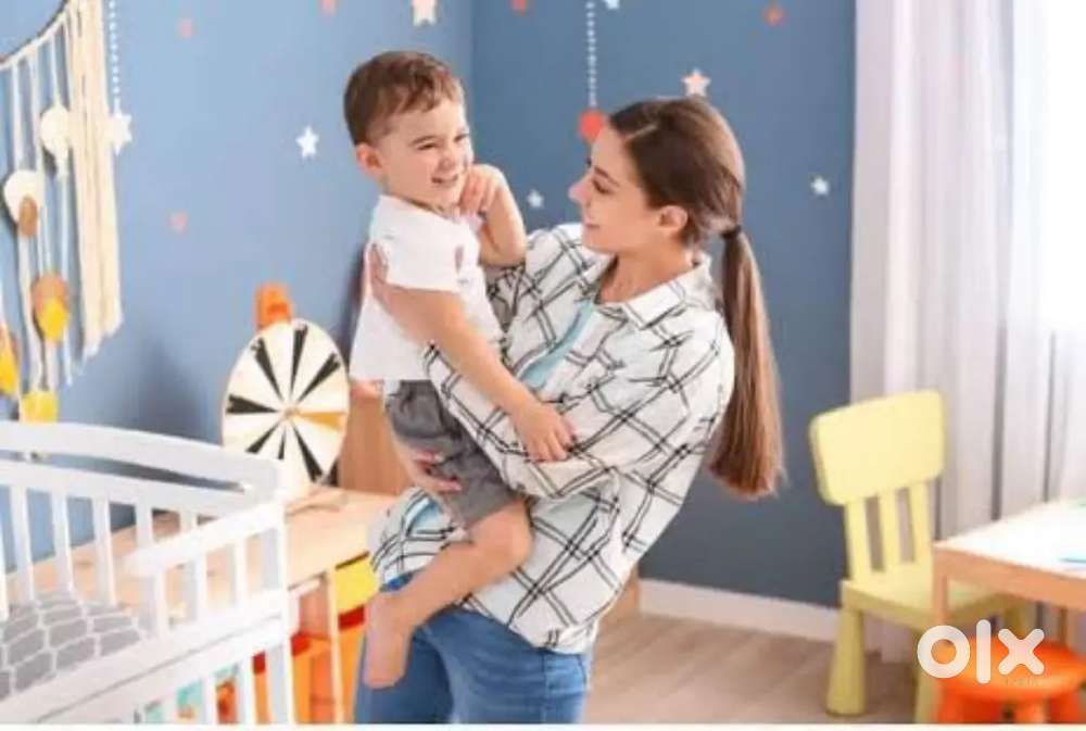 Job- bacche ko sambhalne k liye female helper chahiye