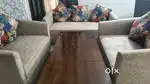 7 seater sofa set with Table  and 6 seater dining table and bicycle
