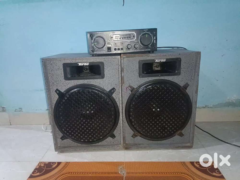 12 inch ke 2 Speaker & amplifier