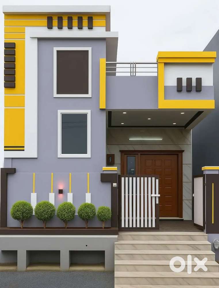 New individual house,