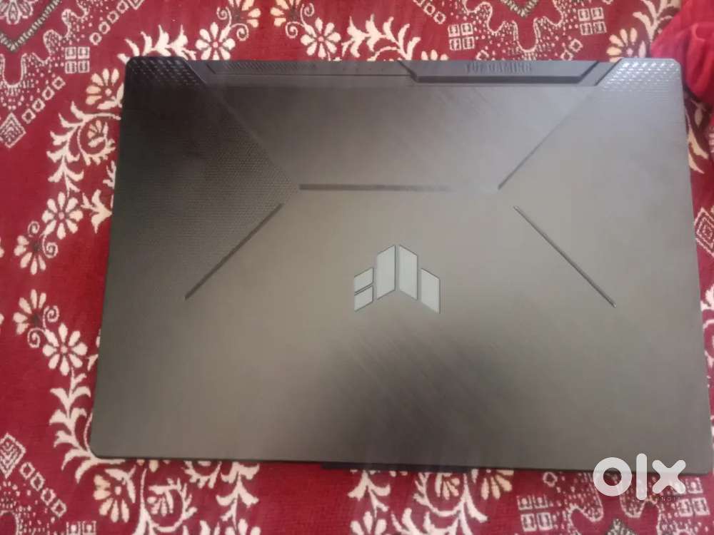 Asus tuf f15 laptop gaming RGB keyboard black colour