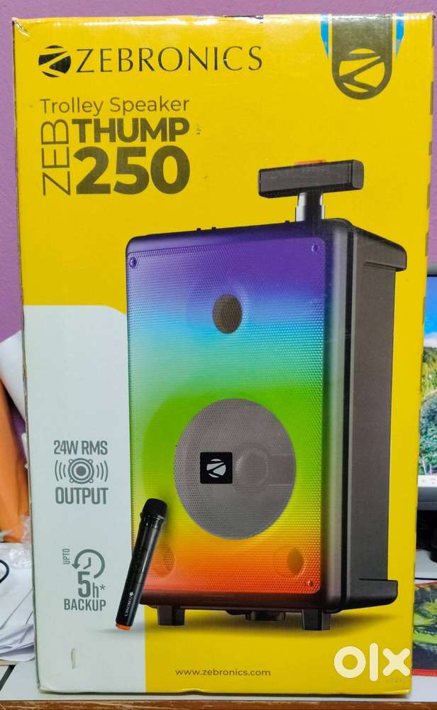 Zebronics Thump 150 & 250 trolley speakers