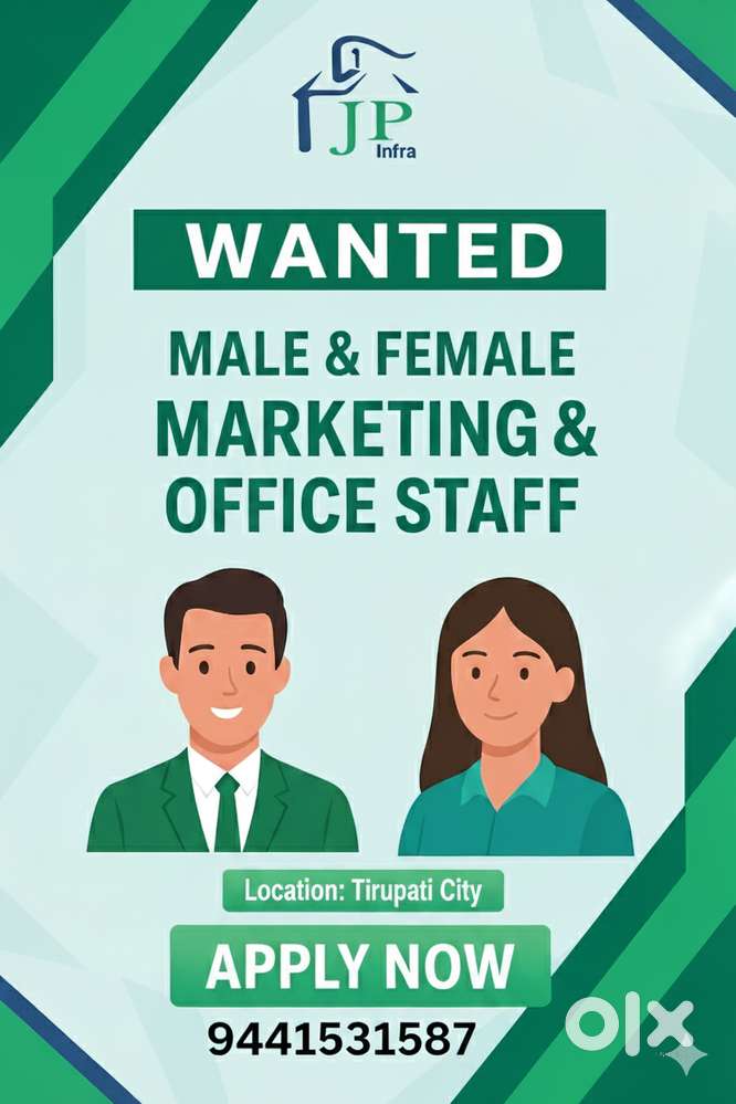 Wanted Marketing & Office Staff