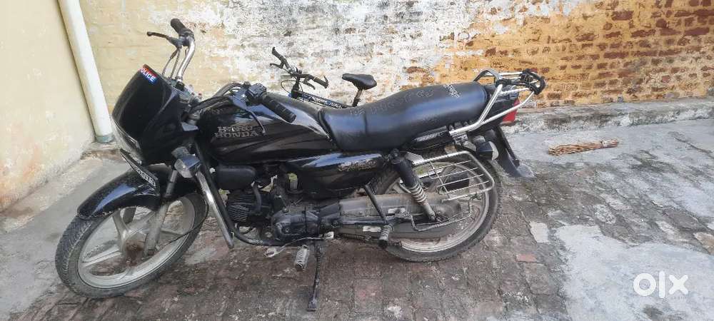 Hero splender, self ,kick, battery new ha, bikul shi ha condition bike