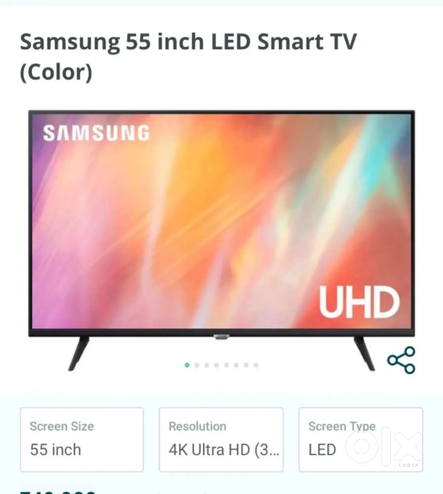 Samsung LED 55 Inch ultra 4k hd