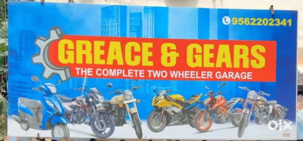 Workshop for two wheelers