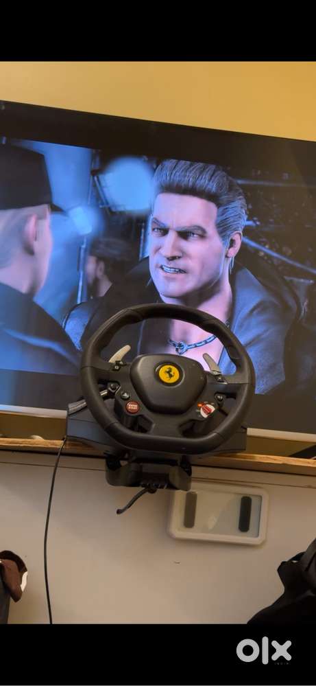 PlayStation 4 1tb with driving wheel