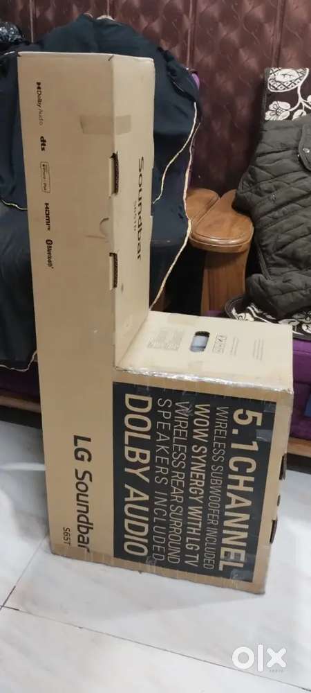 Lg s65tr 600 5.1channel dolby digital soundbar.