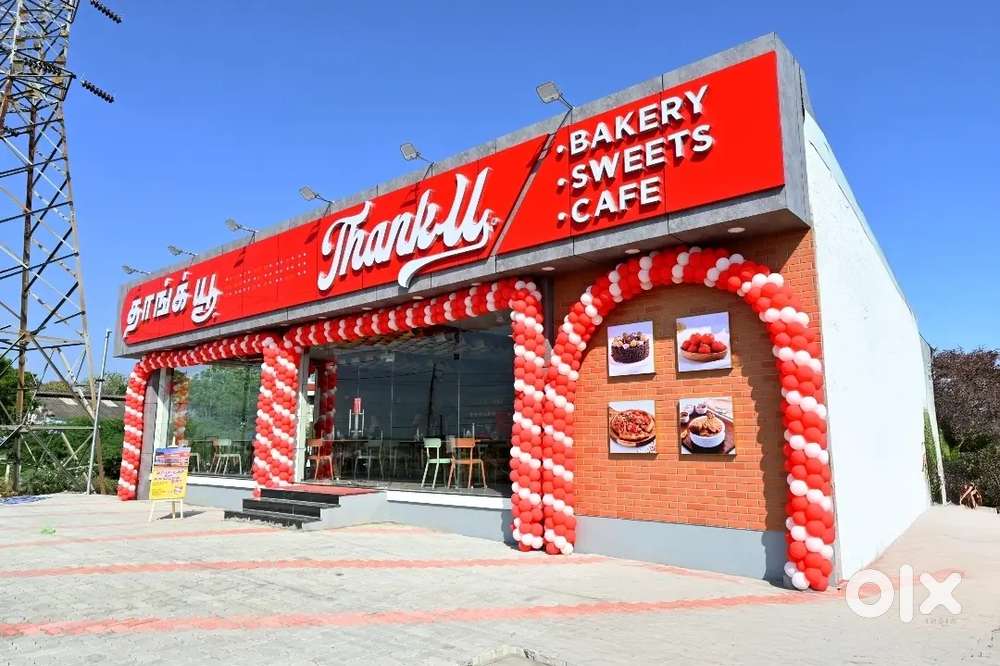 Wanted counter sales staff @ thank u foods