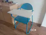 Study chairs with writing pad and storage boxes