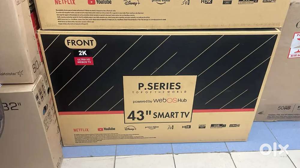 43 LG WebOS Smart TV just in ₹14999/- 2 Years Full Replacement Grntee