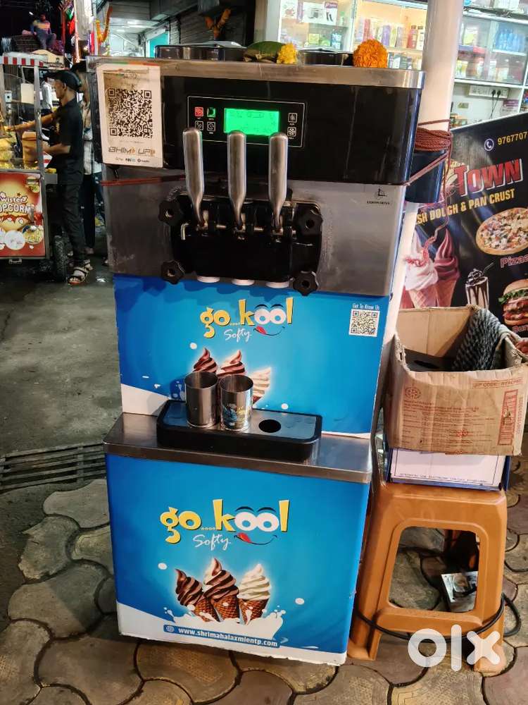 Softy ice cream machine