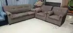 Iconic design stylish fabric sofa set