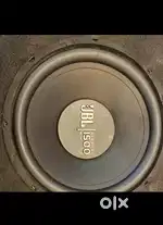 JBL 1500 watt woofer with box