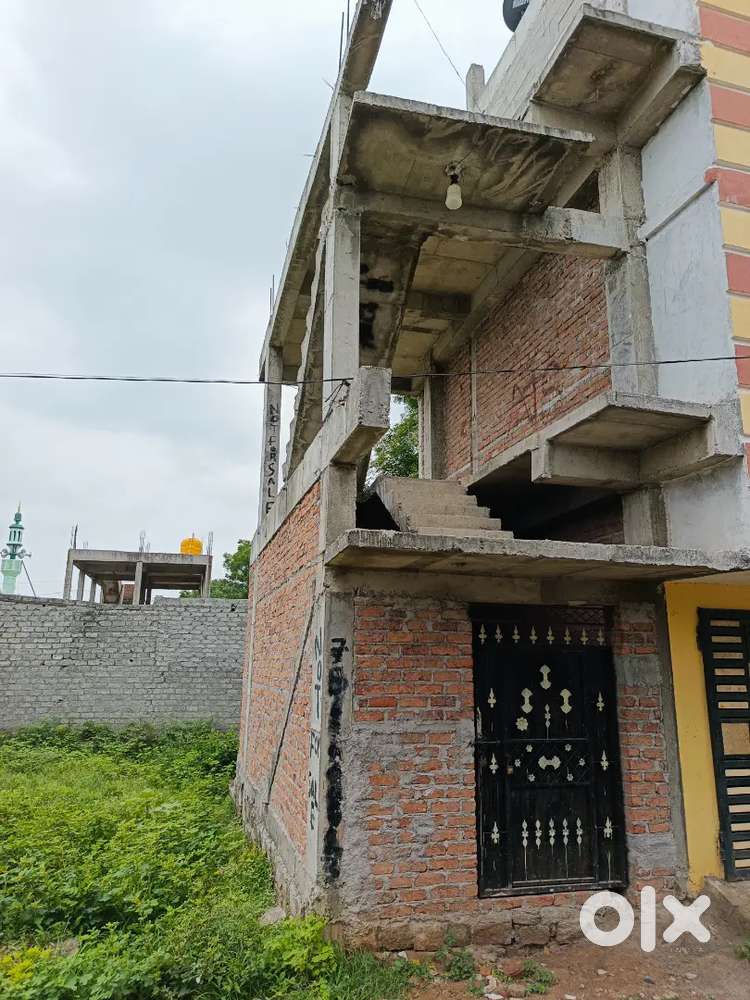 Clear title Registered G+1 Semi constructed building for sale