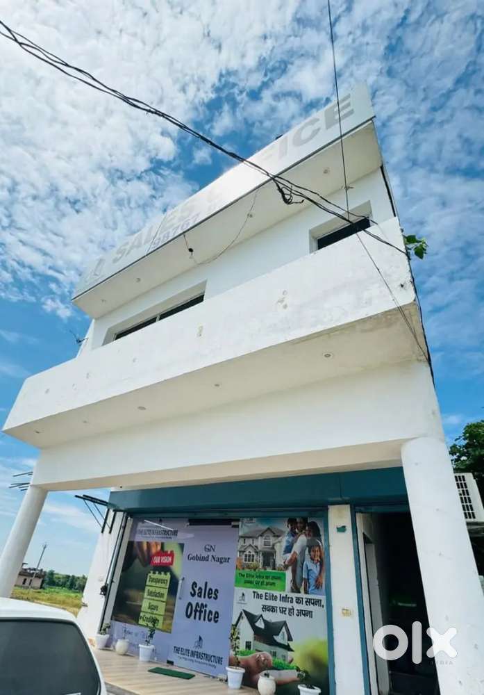 66gaj Showroom Plot for Sale in Tehsil Road Derabassi