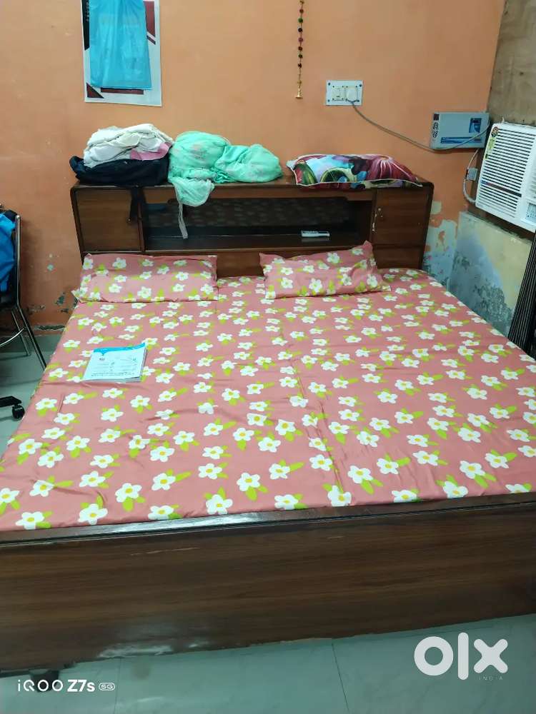 Double Bed with storage