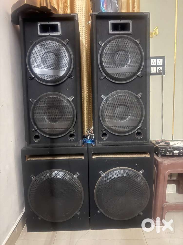 12 inch pair speekar and 15 inch woffar spekar