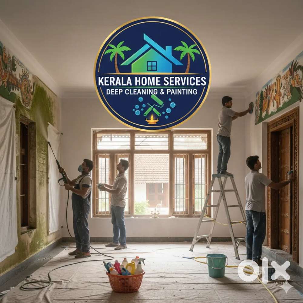 Home cleaning and painting in kochi.