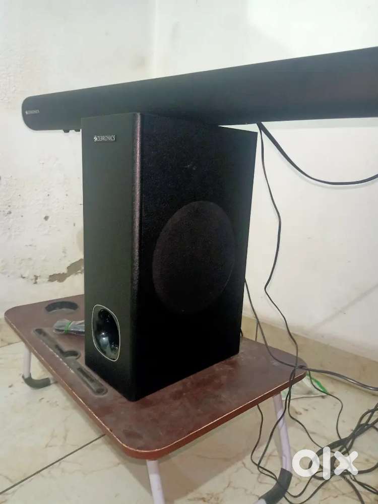 Zebronics 200W with dual drive, virtual 5.1 quaard drive soundbar