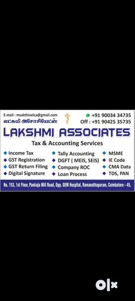 Accountant with minimum experience