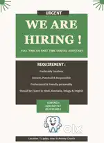 Looking for dental clinic assistant