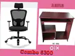 Computer table with headrest chair brand new