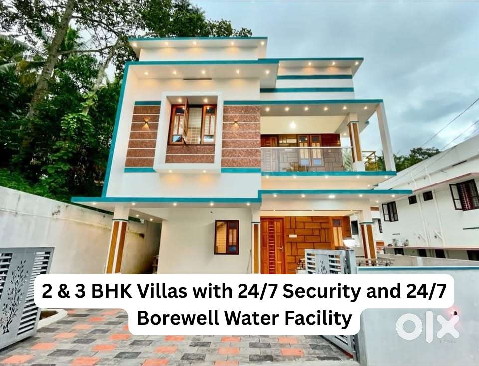 പാലക്കാട് സൈഡിൽ സുരക്ഷയും സൗകര്യവും ഒന്നിച്ചുള്ള 2 & 3 BHK വില്ലകൾ