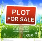 (SOMDUTT VIHAR) 200 GAZ PLOT CORNER ONLY 80000/- PER GAZ