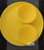 Microwave safe 6 full plates and 12 bowls