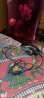 Computer cum mobile wired headphone