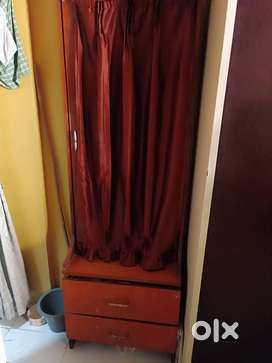 Wardrobe with mirror